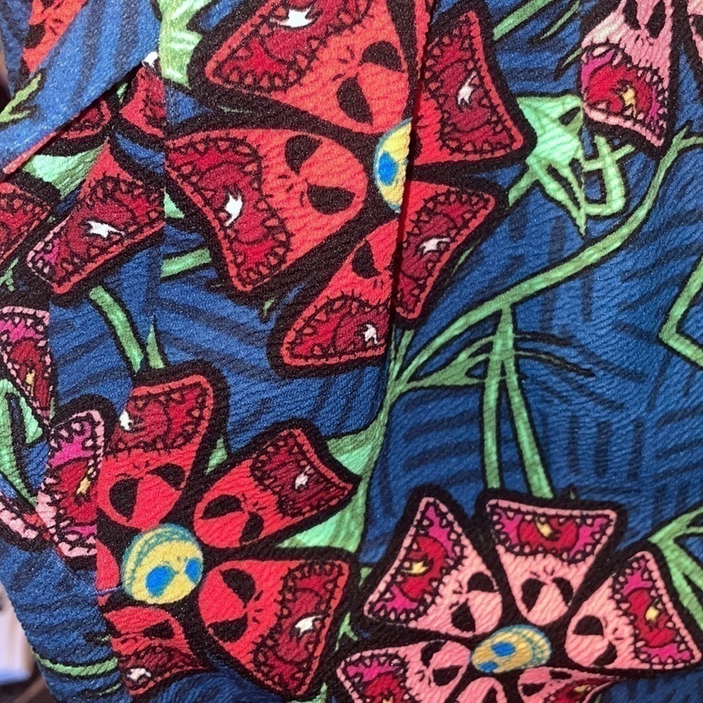 LuLaRoe Amelia Disney Nightmare Before Christmas Dress - Picture 2 of 8